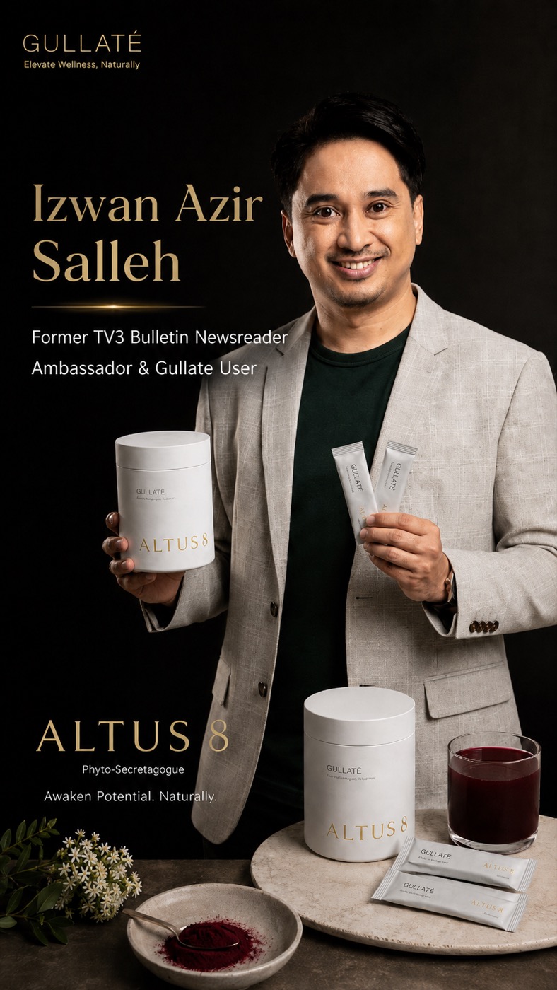 Izwan Azir Salleh — ALTUS 8 ambassador, former TV3 newsreader